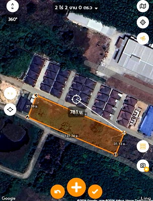 ที่ดิน ปลวกแดง : ขายที่ดินเศรษฐกิจแม่น้ำคู้ 2 ไร่ 2 งาน 