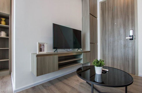 🚩 For Rent Condo KNIGHTSBRIDGE SUKHUMVIT - THEPHARAK Building 1, Floor 27,1 bed room, Room size 27.00 sqm