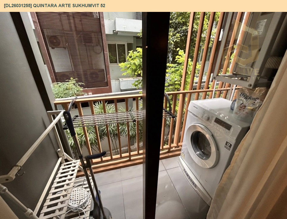 รูป DL26031255 ให้เช่าคอนโด ควินทารา อาเท่ สุขุมวิท 52 (Quintara Arte Sukhumvit 52) ใกล้ BTS อ่อนนุช พร้อมเข้าอยู่ โทรด่วน 0656259498 LineID @257sxzzu - รูปที่ 5/5