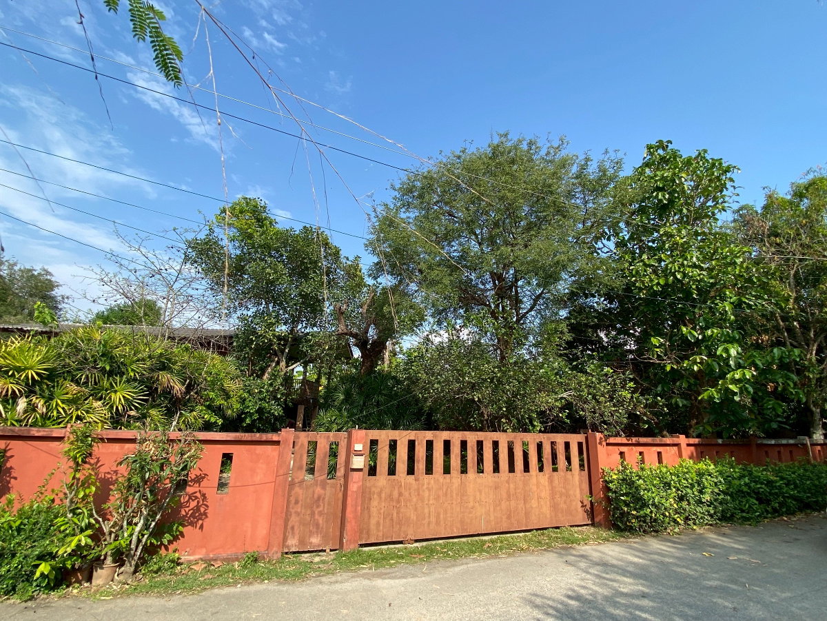 รูป ขายบ้านสวนสองชั้น พร้อมที่ดิน มีรั้วล้อมรอบ — สารภี เชียงใหม่ - รูปที่ 2/29