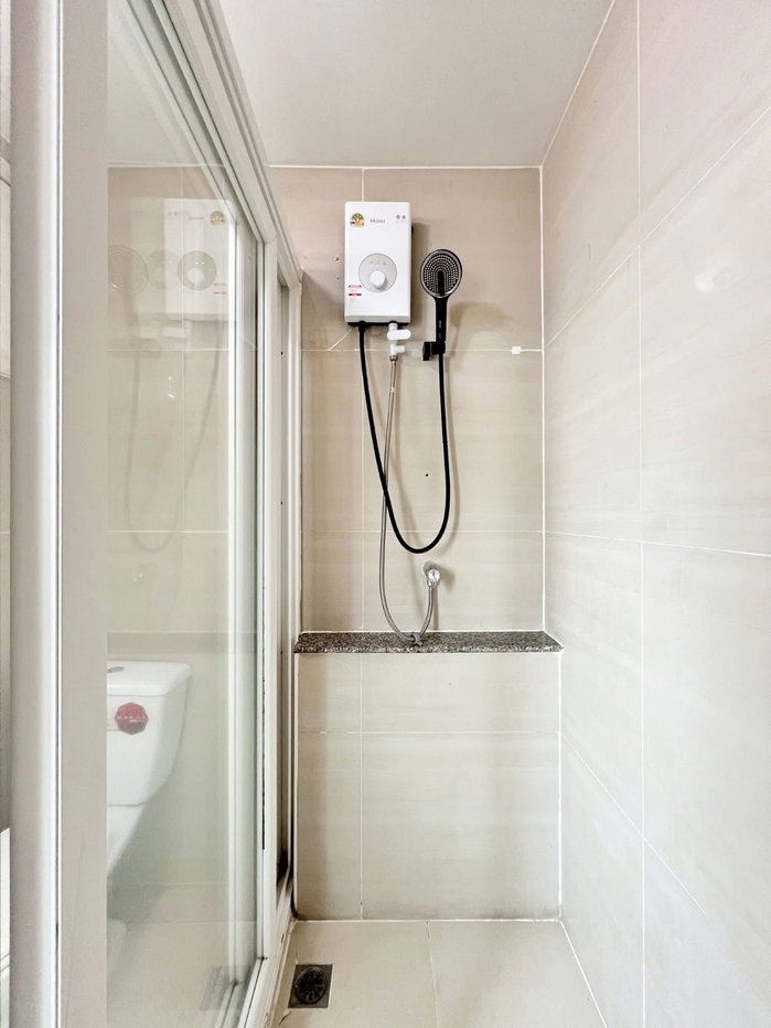 รูป S3 ให้เช่า Happy Condo Ratchadaphisek 18 (แฮปปี้ คอนโด รัชดาภิเษก 18)ห้องว่างพร้อมอยู่  มีเครื่องใช้ไฟฟ้า ทำเลดี ใกล้ MRT สุทธิสาร  - รูปที่ 15/15