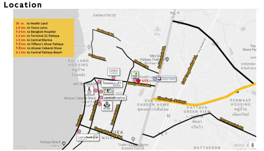 รูป 💎 Rare Item พัทยาเหนือ! ขายที่ดิน 3 ไร่เศษ ผังสีแดง พ.4 (EEC) ทำเลทองติดถนนใหญ่ เหมาะคอนโด/โรงแรมหรู 💎 - รูปที่ 2/3
