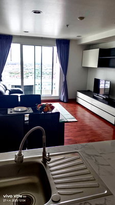 Condos for rent Kasemrad Ramkhamhaeng Hospital : 🎉Special room!🎉 For Rent Condo BANGKOK HORIZON RAMKHAMHAENG Building 1, Floor 21,2 bed room, Room size 90.00 sqm