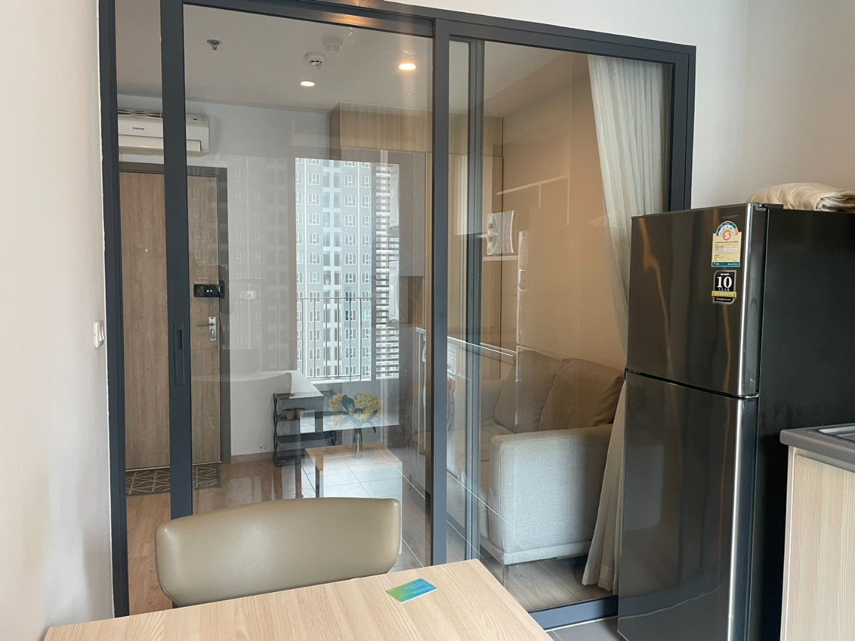 รูป ให้เช่า ไอดีโอ โอทู ชั้นสูง แบบ 1 ห้องนอน แยกห้องครัว รับแขก เป็นสัดส่วน สนใจ ว่างพร้อมอยู่ เมษานี้นะคะ - รูปที่ 7/10