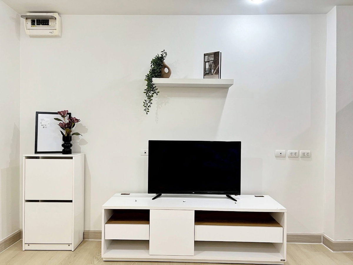 รูป S3 ให้เช่า Happy Condo Ratchadaphisek 18 (แฮปปี้ คอนโด รัชดาภิเษก 18)ห้องว่างพร้อมอยู่  มีเครื่องใช้ไฟฟ้า ทำเลดี ใกล้ MRT สุทธิสาร  - รูปที่ 10/15