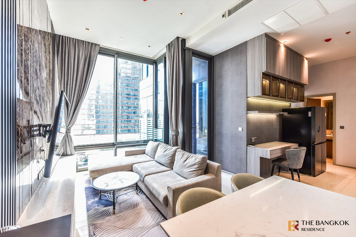 รูป Condo for Rent ⚡️ Ashton Silom ใกล้ BTS ช่องนนทรี 2 br, 65k 86 sqm ยูนิตกว้างแต่งสวย ชั้นสูง 🏙️ - รูปที่ 5/10