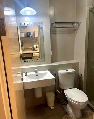 Condos for rent : Cheapest in the project! ‼️ Aspire Ladprao 113 for rent 🔥 Beautiful room, fully furnished + washing machine included 📍