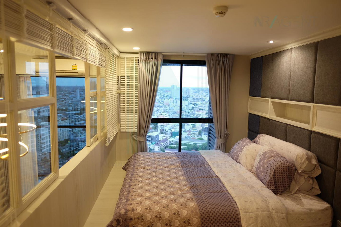 รูป 🎊 ให้เช่าคอนโด ไนท์บริดจ์ ไพร์ม สาทร อาคาร 1 ชั้น 37 Duplex 2 ห้องนอน ขนาด 45 ตรม ใกล้ Empire Tower - รูปที่ 6/8