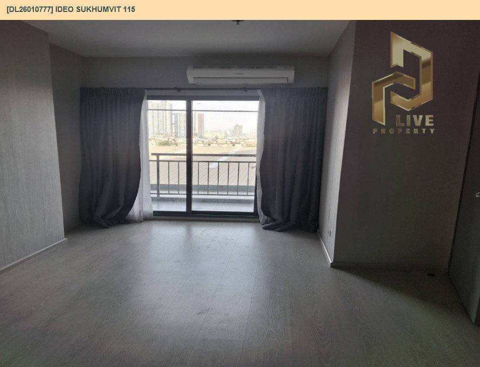 รูป DL26010777 ขายคอนโด ไอดีโอ สุขุมวิท 115 (IDEO Sukhumvit 115 ) ใกล้ BTS ปู่เจ้า พร้อมเข้าอยู่ โทรด่วน 0614453194 LineID @162cjixi - รูปที่ 1/5