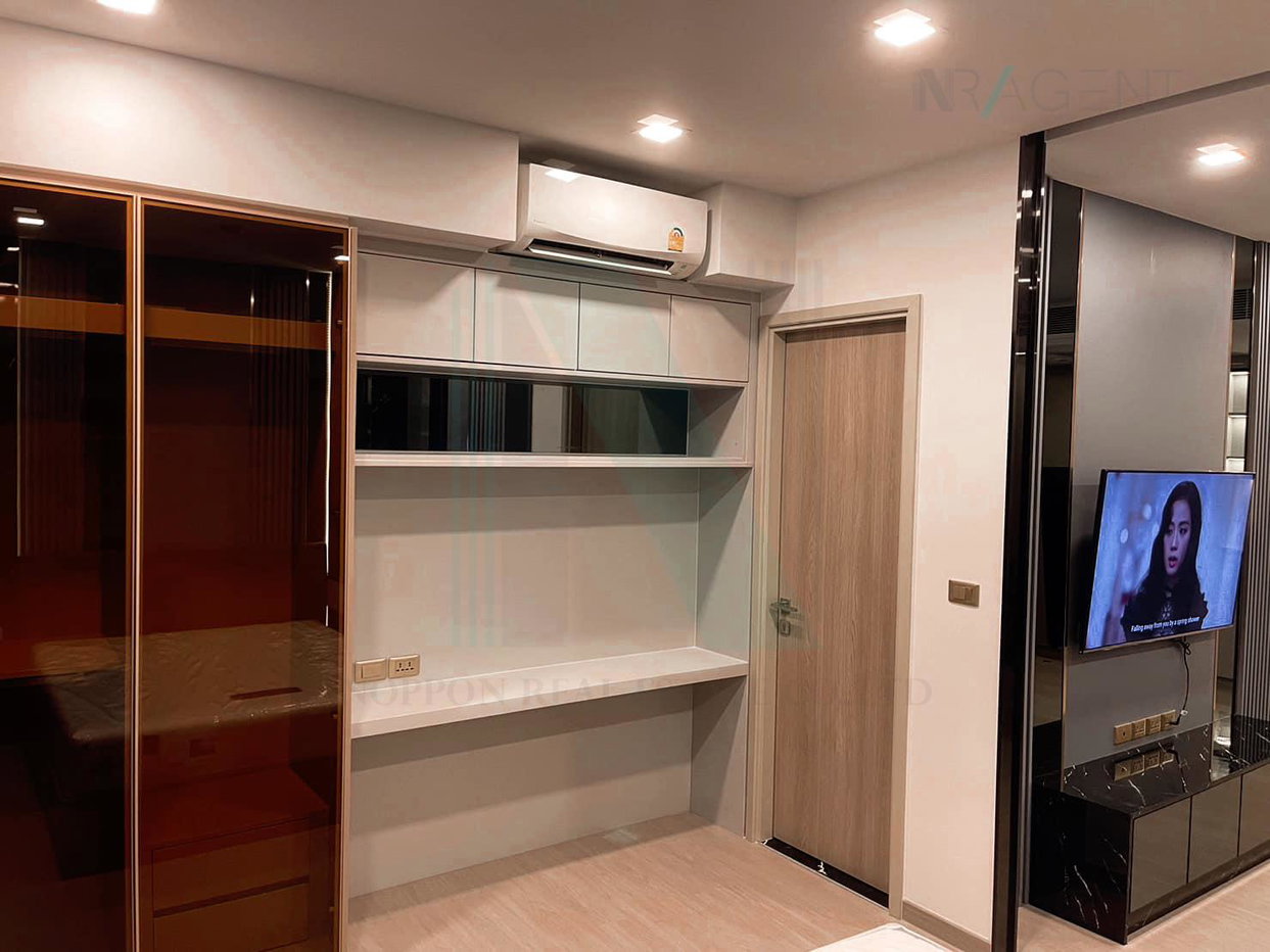 รูป 🎊 ให้เช่าคอนโด วันไนน์ไฟว์ อโศก-พระราม 9 อาคาร B ชั้น 12 1 ห้องนอน ขนาด 35.00 ตรม ใกล้ เซ็นทรัล พระราม 9 - รูปที่ 5/8