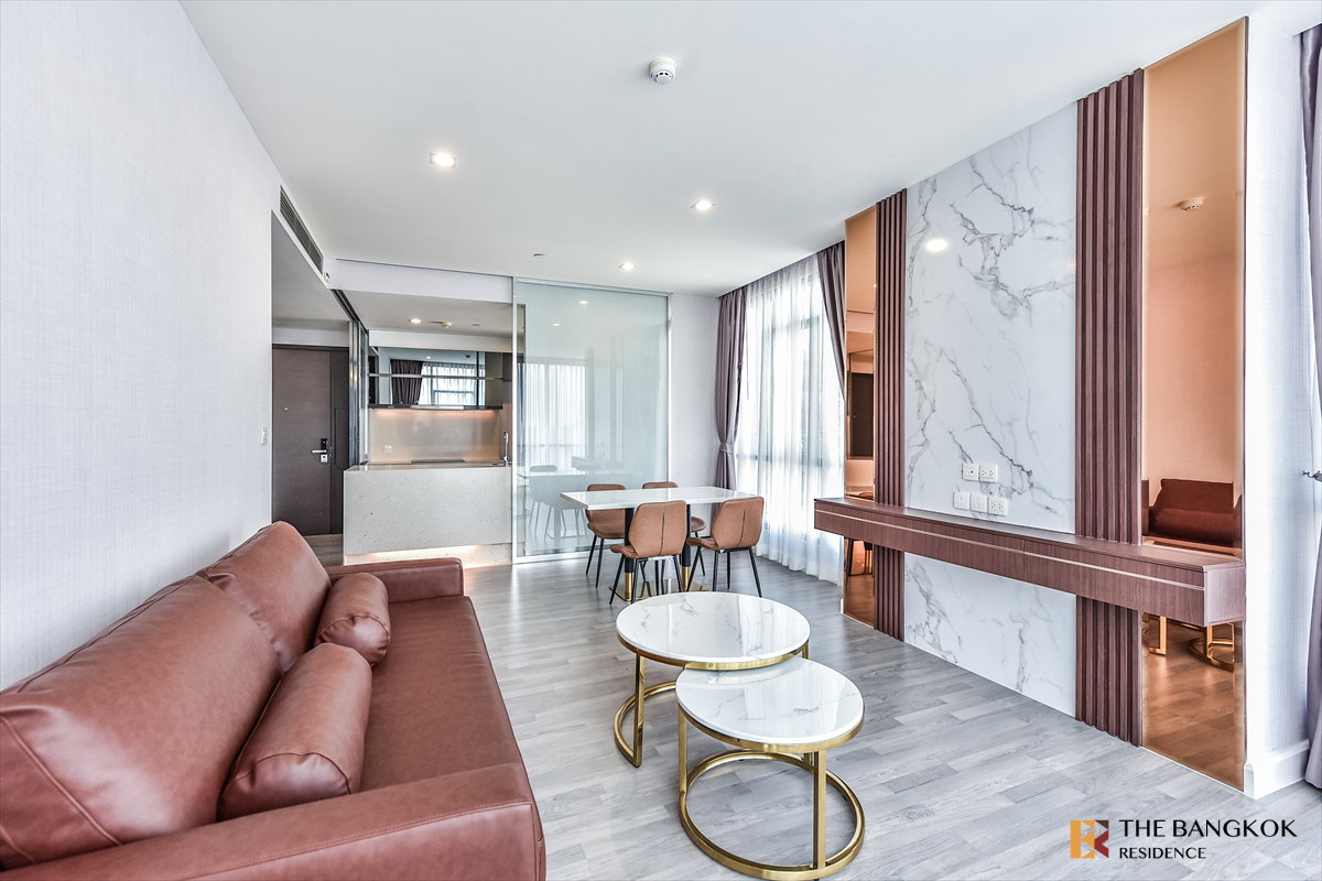 รูป 🔥 Available New Room🔥The Room Rama4 2B2B 79sqm. High floor 54K/Month Call Ms.Angel(Aumi)058209572 - รูปที่ 2/5