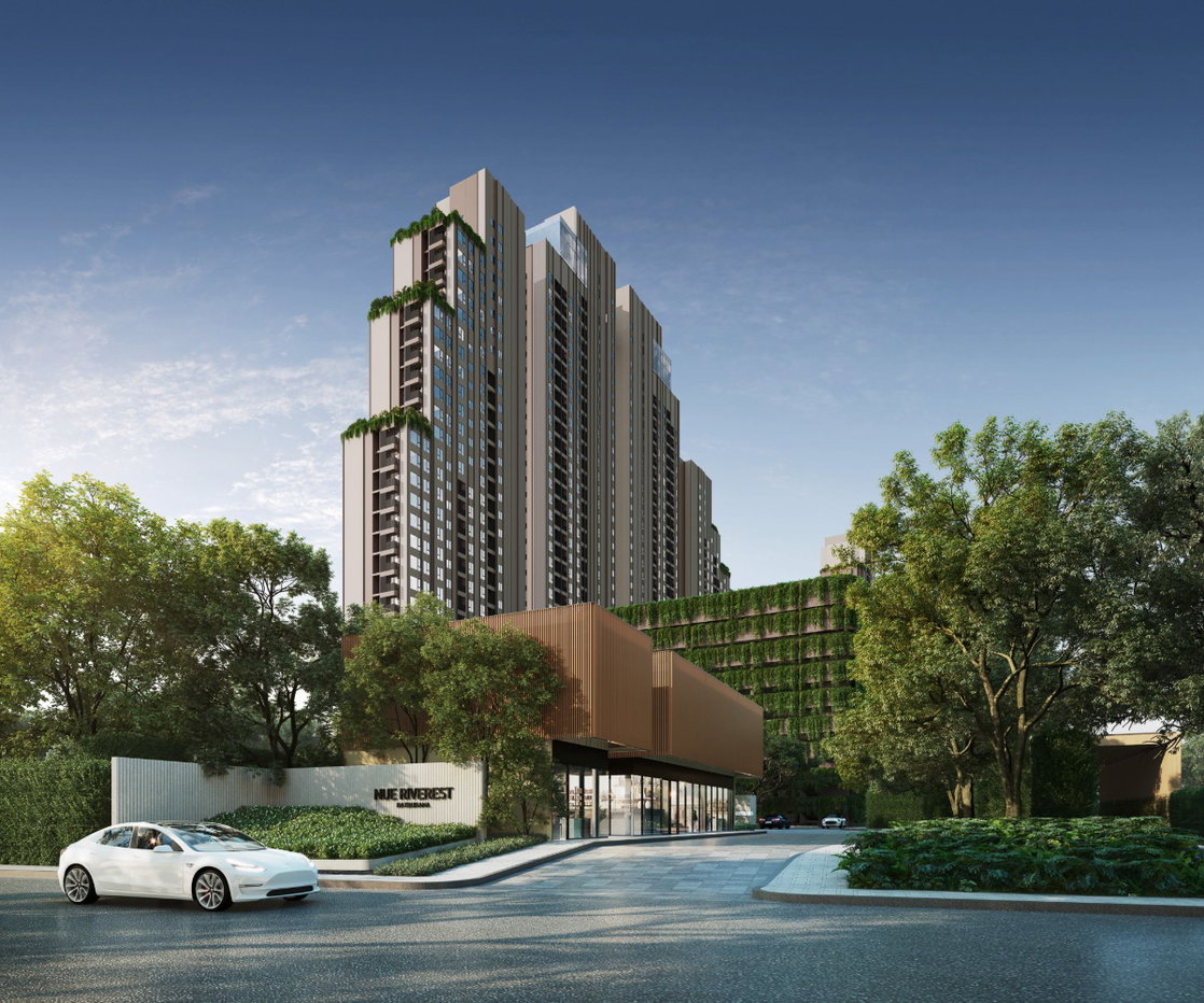 รูป 🔥3.79 MB-ขายดาว์น ราคาดีมาก 1นอน ชั้นสูงสุด25+ วิวแม่น้ำ ตำแหน่งดี คอนโดใหม่ติดริมแม่น้ำ ทำเลดีๆ ใกล้พระราม 3 ,สาทร @ Nue Riverest Ratburana - รูปที่ 5/6