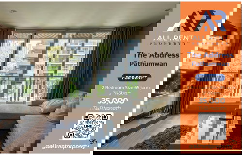 รูปภาพ 🔥 ห้องสวย ใจกลางเมือง The Address Pathumwan 2 ห้องนอน ห้องสวยสไตล์โมเดิร์นมินิมอล ใกล้ BTS ราชเทวีเพียงไม่กี่ก้าว