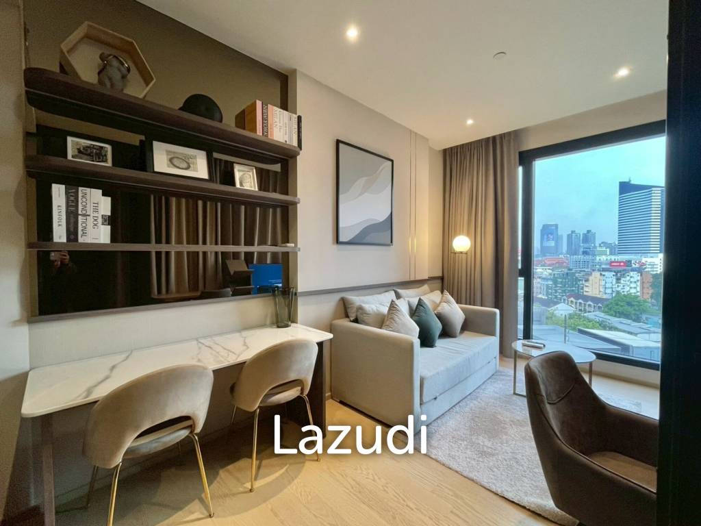 รูป 34.0 ตร.ม.  1 ห้องนอน  1 ห้องน้ำ คอนโดสำหรับ เช่าใน ดินแดง - รูปที่ 1/10