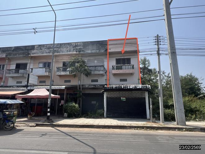 รูป อาคารพาณิชย์ 24.2 ตร.วา บ้านฝาง ขอนแก่น 2.1M - รูปที่ 1/24