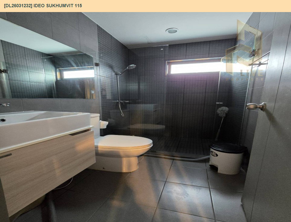 รูป DL26031232 ให้เช่าคอนโด ไอดีโอ สุขุมวิท 115 (IDEO Sukhumvit 115 ) ใกล้ BTS ปู่เจ้า พร้อมเข้าอยู่ โทรด่วน 0656133286 LineID @534wlwof - รูปที่ 7/9