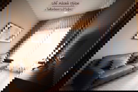 ✅ ✅ ให้เช่า - Life Asoke Hype , Luxury Class 1 ห้องนอน พร้อมเข้าอยู่ ติดต่อไลน์ @bktasset หรือโทร 095-325-8928