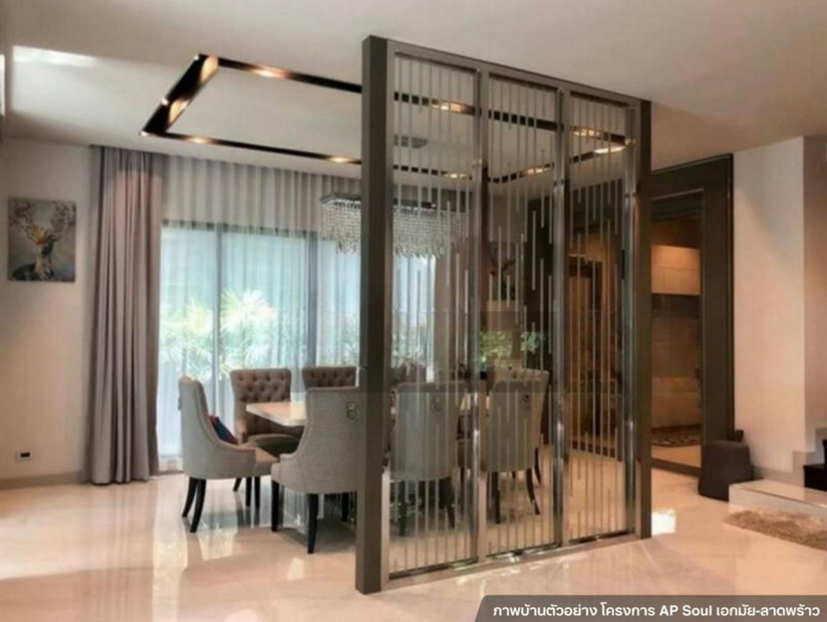 รูป Modern Luxury Home 3 ชั้น เชื่อมต่อเส้นเลียบทางด่วนได้ทันที พร้อมเดินทางไปเอกมัย-ทองหล่อ 🚘 - รูปที่ 7/12
