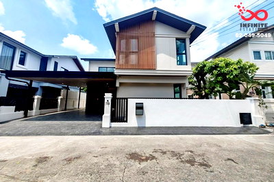 บ้านเดี่ยว กรุงเทพมหานคร : ขายบ้านเดี่ยว 2ชั้น 60ตรว.บ้านสวนปริญสิริ ประดิษฐ์มนูธรรม โยธินพัฒนา 3 ใกล้ทางด่วน