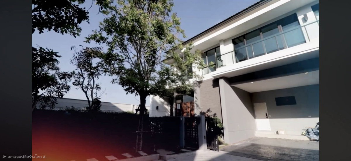 รูป บ้านเดี่ยวพร้อมให้เช่า เฟอร์นิเจอร์ครบ เข้าอยู่ได้ทันที ใกล้ Brighton College Bangkok และสนามกอล์ฟ ⛳ - รูปที่ 1/12