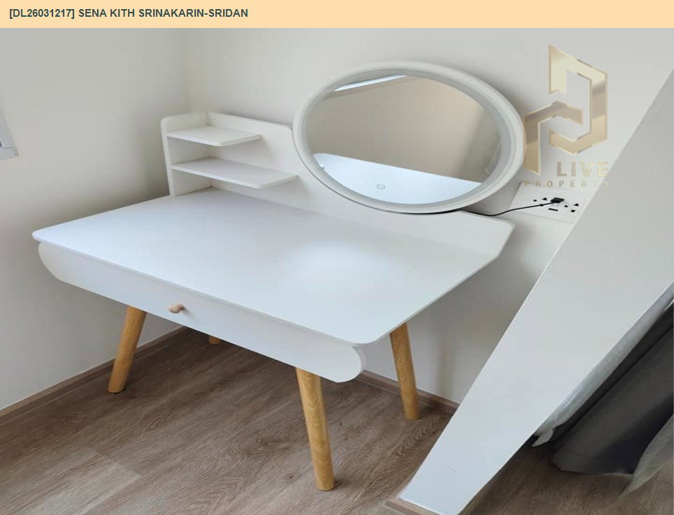 รูป DL26031217 ให้เช่าคอนโด เสนา คิทท์ ศรีนครินทร์-ศรีด่าน (Sena Kith Srinakarin-Sridan) ใกล้ - พร้อมเข้าอยู่ โทรด่วน 0656133286 LineID @534wlwof - รูปที่ 4/12