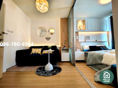 ขายคอนโด : ✈️ ตึก A หน้าสุด! ใกล้สุวรรณภูมิที่สุด" ห้องแต่งหรู 1.35 ล้าน ผ่อน 5 พัน ลากกระเป๋าเข้าอยู่ได้เลย