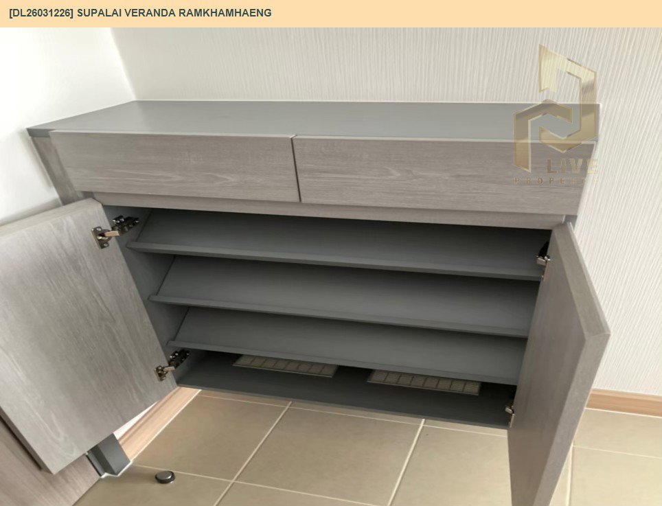 รูป DL26031226 ให้เช่าคอนโด ศุภาลัย เวอเรนด้า รามคำแหง  (Supalai Veranda Ramkhamhaeng) ใกล้ MRT ราชมังคลา พร้อมเข้าอยู่ โทรด่วน 0656133286 LineID @534wlwof - รูปที่ 11/15