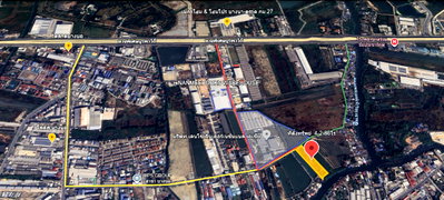 ที่ดิน ถนนบางนา - ตราด : ด่วนราคาพิเศษ! จากไร่ละ 12 ล้านเหลือ 11 ล้าน ขายที่ดินถมแล้ว 4-2-86 ไร่ ผังสีแดง ต.บางบ่อ อ.บางบ่อ จ.สมุทรปราการ ใกล้ถนนบางนาตราด กม.27