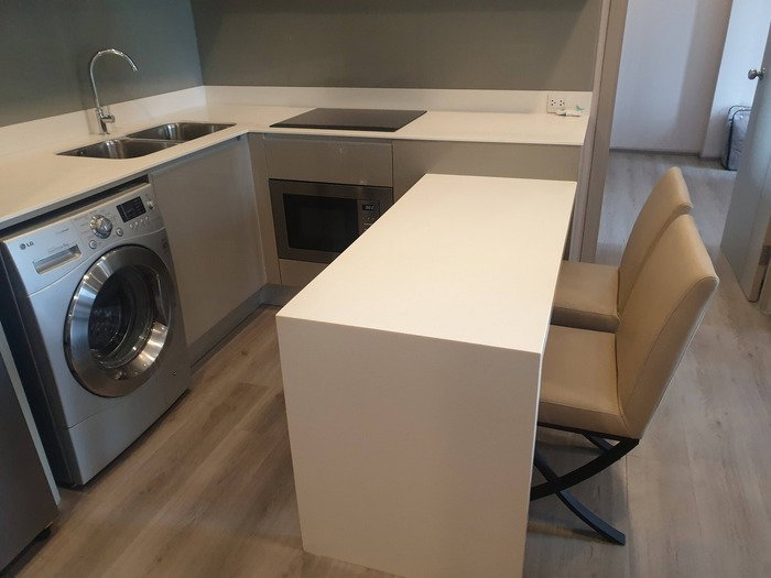 รูป 💖💖ปล่อยเช่า! ห้องสวย วิวแม่น้ำ! The Politan Rive /2 ห้องนอน  ราคา 26,000 บาท พร้อมอยู่/สนใจสอบถามได้นะคะ Line ID = atfirm2010 💖💖 - รูปที่ 3/12