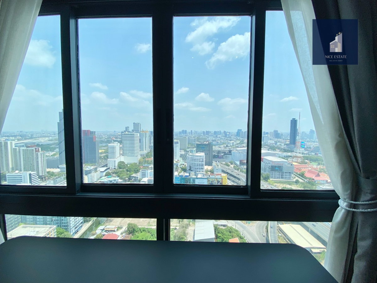 รูป Ideo Rama 9-Asoke Studio Hybrid on High Floor take City View - รูปที่ 11/12