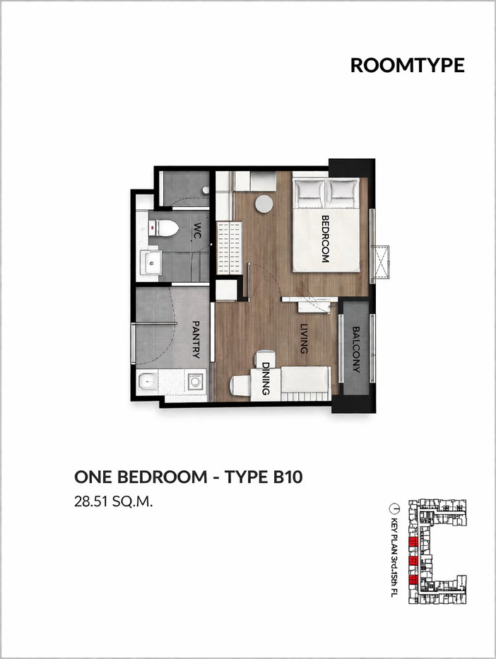 picture RE resale: Escent Ubon II | 11th Floor, South Facing (Cool Breeze) - 2/7