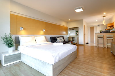 Condos for rent 700 Year Sports Arena Chiang Mai : Fully furnished 1 BR studio condo for rent near Nimman, CMU for rent