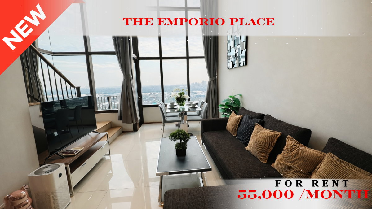 รูป 🍀🍀 Prime condo location 🚆ให้เช่า📌 ดิ เอ็มโพริโอ (Line:@rent2022)BTS พร้อมพงษ์✨พร้อมเข้าอยู่ ✨ A00948 - รูปที่ 1/16