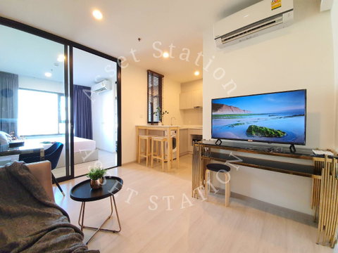 🏢HOT🏢 For Rent: Life Asoke, Modern style unit with well-defined spaces, luxurious garden view | MRT Phetchaburi 🚅