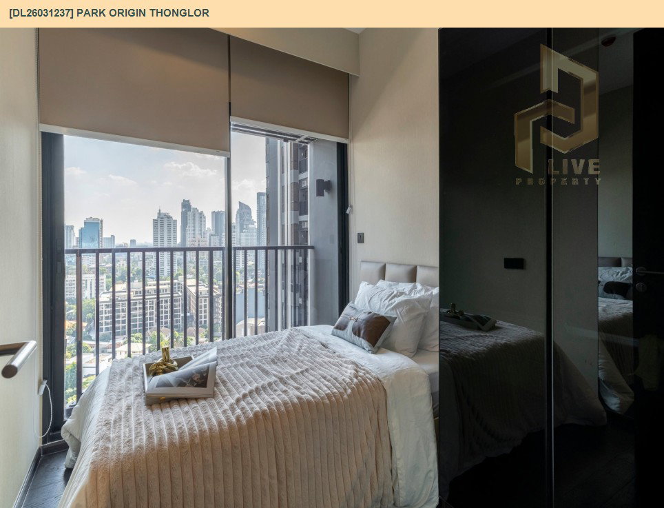 รูป DL26031237 ขายคอนโด พาร์ค ออริจิ้น ทองหล่อ (PARK ORIGIN THONGLOR) ใกล้ BTS ทองหล่อ พร้อมเข้าอยู่ โทรด่วน 0656259498 LineID @257sxzzu - รูปที่ 6/9