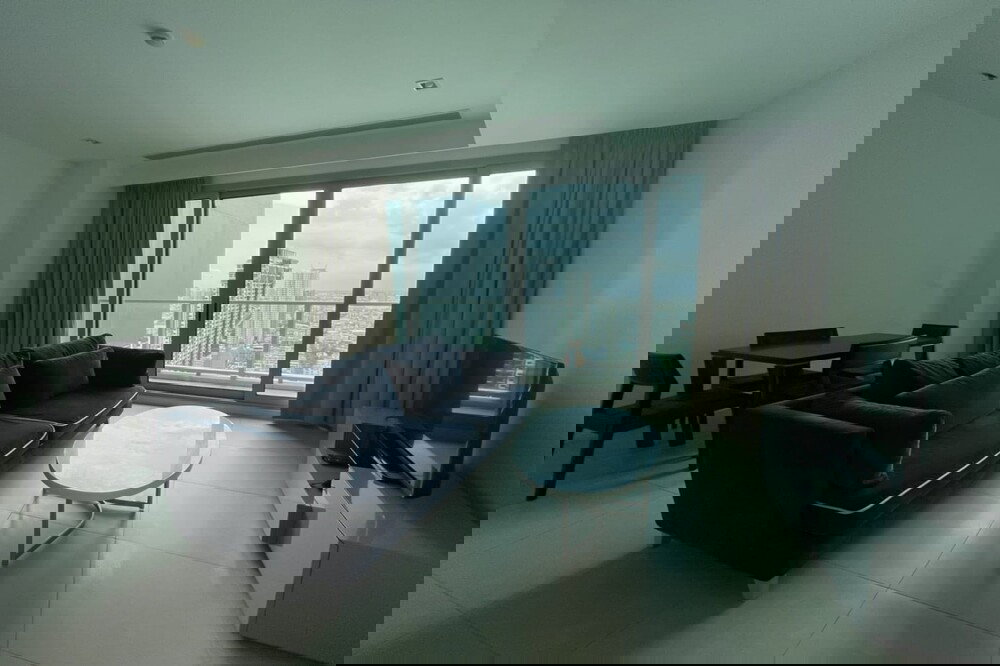 รูป 🔥 ขายพร้อมผู้เช่า !! ต่ำกว่าราคาตลาด 50% !! The River, 1 ห้องนอน, 1 ห้องน้ำ, ชั้นสูง 34++, วิวเมือง!!🔥 Code C20221206486 แต่งครบ, ราคาพิเศษ!!📣📣 - รูปที่ 1/6