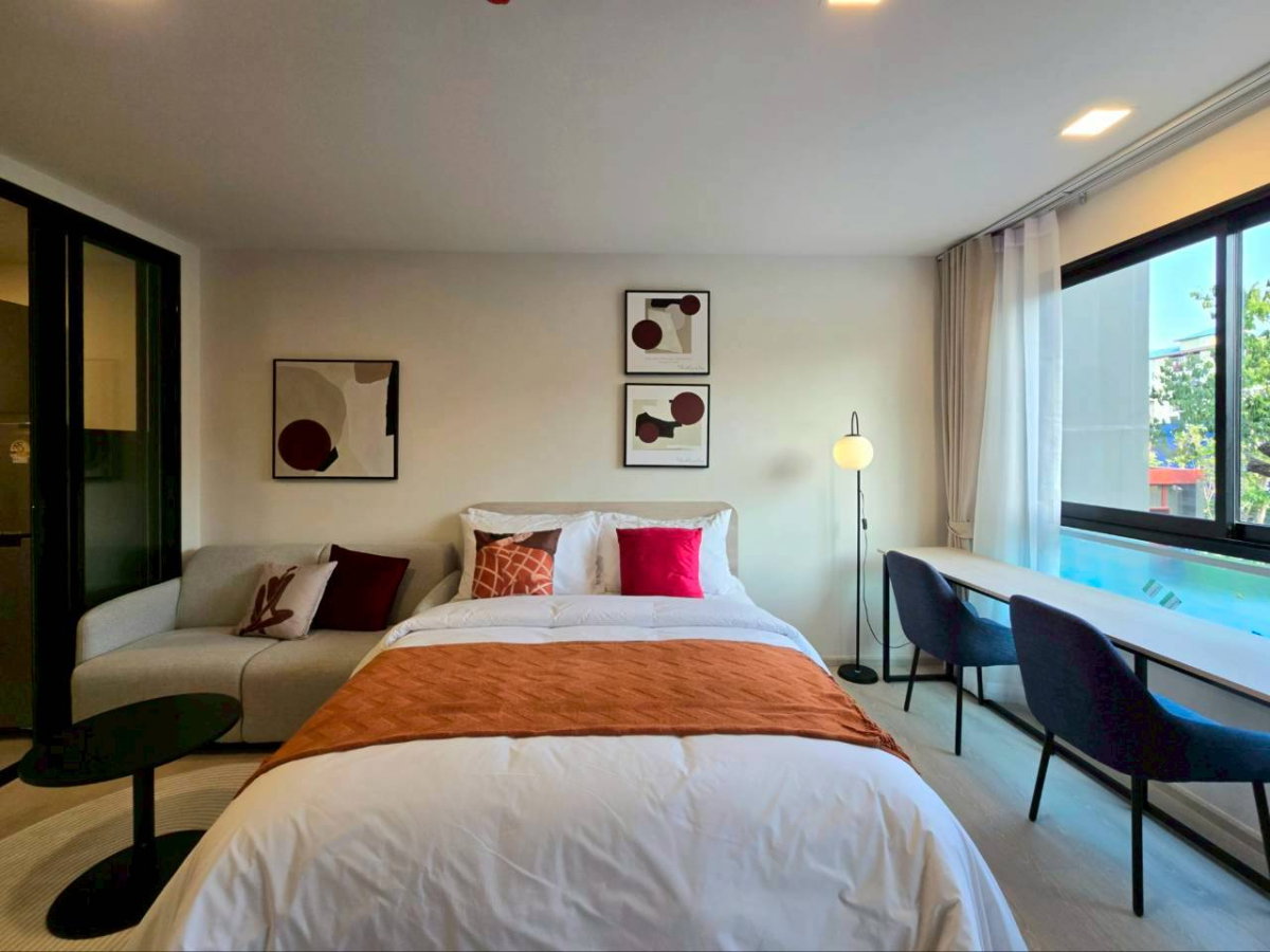 รูป 𝐃𝐜𝐨𝐧𝐝𝐨 𝐕𝐢𝐯𝐢𝐝 𝐑𝐚𝐧𝐠𝐬𝐢𝐭 🔥 ห้องสวย ทำเลดี ใกล้ม.กรุงเทพ เริ่ม 1.79 ลบ. 📞065-4496399/ 061-6161426 🟢LINE : @wsrcondo - รูปที่ 1/10