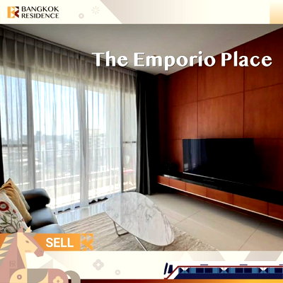 Condos for sale : The Emporio Place 🌟 Spacious and beautifully furnished 💫 Near BTS Phrom Phong
