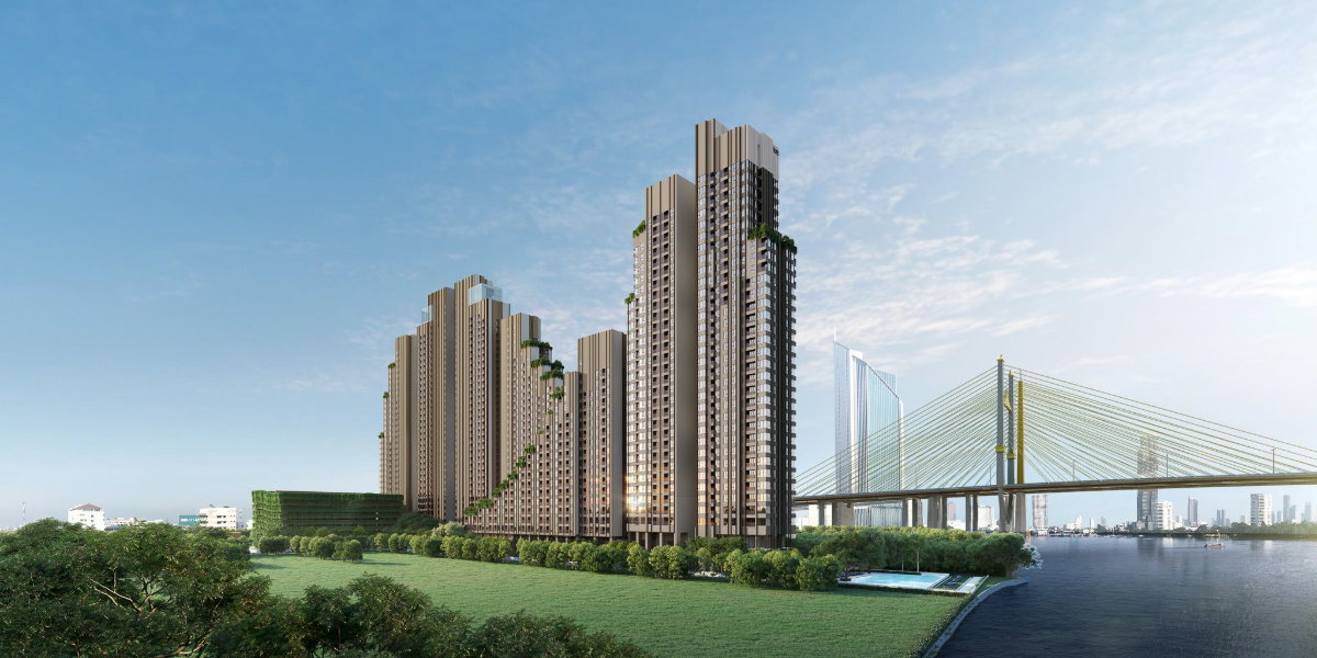 รูป 🔥3.79 MB-ขายดาว์น ราคาดีมาก 1นอน ชั้นสูงสุด25+ วิวแม่น้ำ ตำแหน่งดี คอนโดใหม่ติดริมแม่น้ำ ทำเลดีๆ ใกล้พระราม 3 ,สาทร @ Nue Riverest Ratburana - รูปที่ 3/6