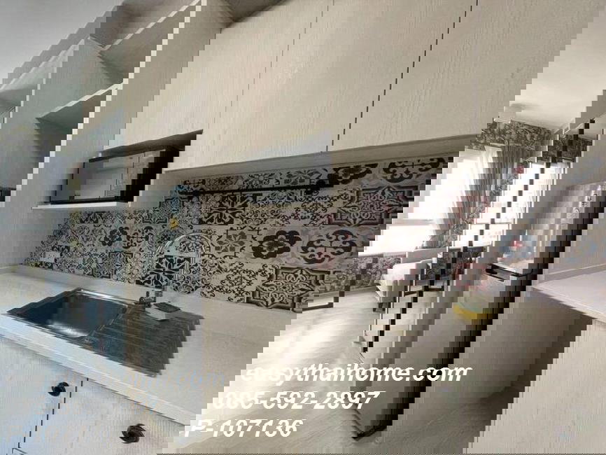 รูป [ขายด่วน! วิวแม่น้ำชั้นสูง ขายพร้อมผู้เช่า] P-107136 | แชปเตอร์วัน ชายน์ บางโพ | สตูดิโอ สภาพดี | [1,990,000] | Line @easythaihome | 085-592-2897 - รูปที่ 9/9