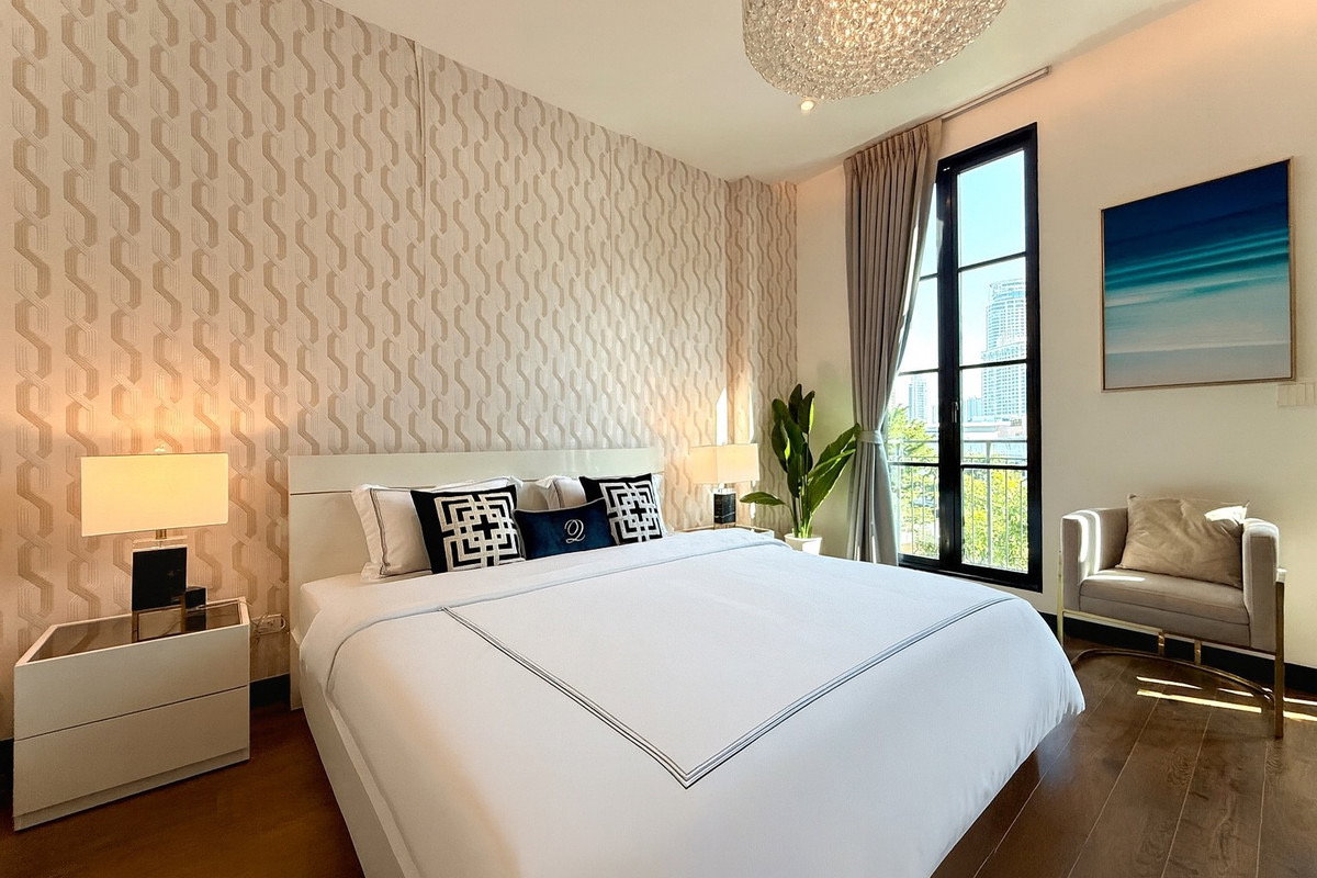 รูป ให้เช่า ขายบ้านเดี่ยวสุดหรู 4 ชั้น Maison Blanche Sukhumvit 67 ทำเลใจกลางเมือง 7 นาทีถึง BTS พระโขนง - รูปที่ 13/14