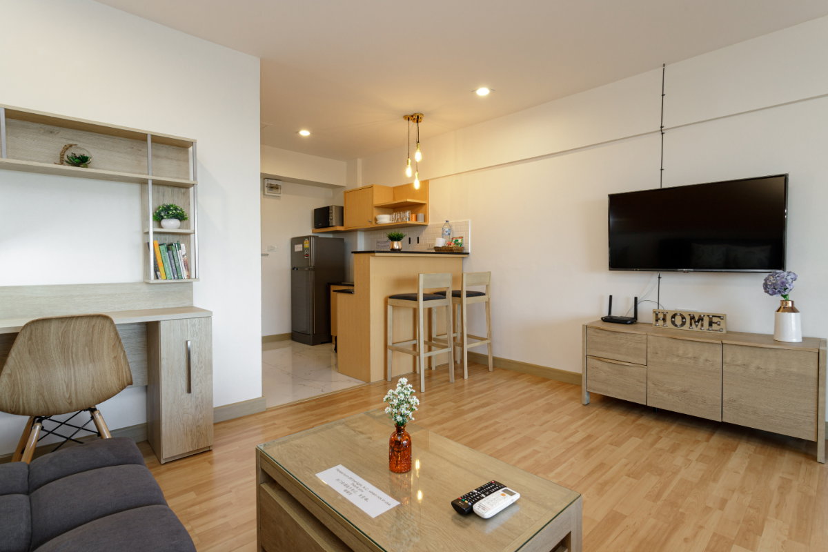 รูป คอนโดสตูดิโอ 1 ห้องนอน เฟอร์นิเจอร์ครบครัน ว่างพร้อมเข้าอยู่ ใกล้นิมมาน มช. - รูปที่ 4/7