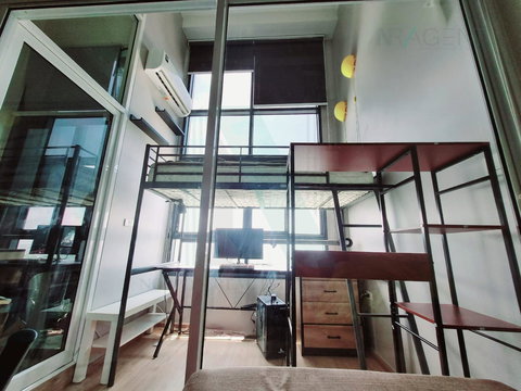 🎉 For Rent Condo IDEO NEW RAMA 9 Building 1, Floor 20,Duplex, Room size 37.00 sqm