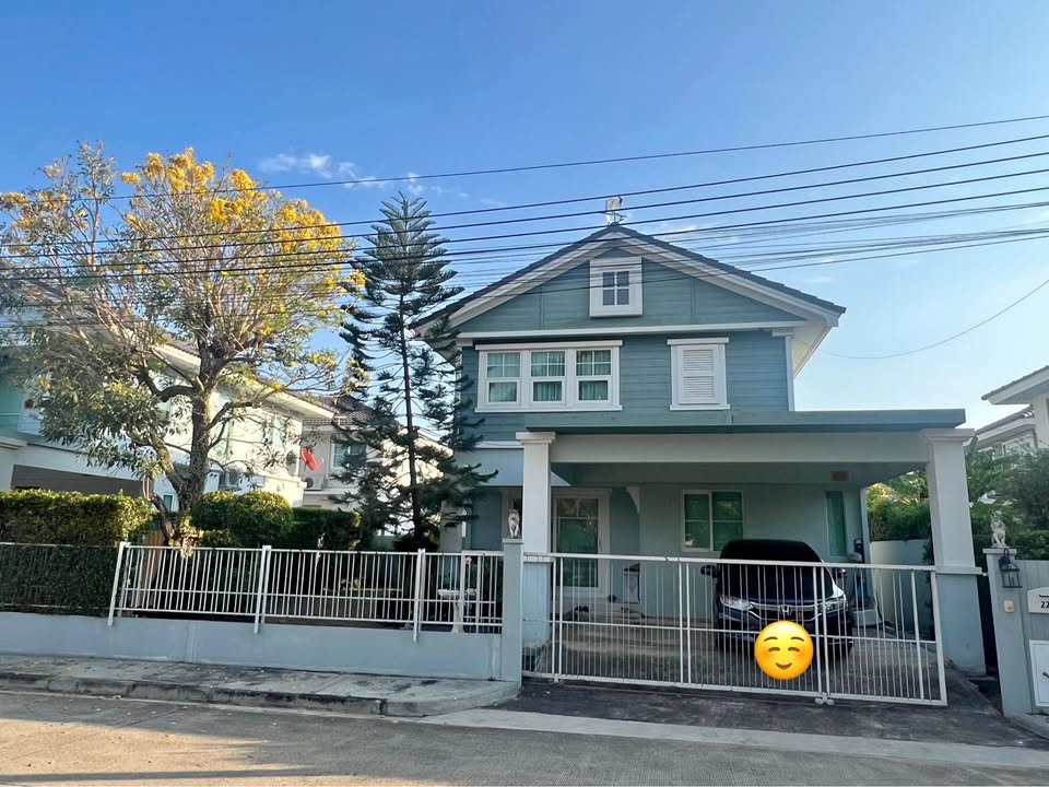 รูป R2959 ให้เช่าบ้านเดี่ยว 2 ชั้น หมู่บ้านวิลลาจจิโอบางนา (ว่างค่ะ) - รูปที่ 1/34