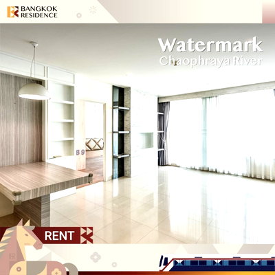 คอนโดให้เช่า :  Watermark Chaophraya River 💫 2 นอน 40K ยูนิตสวย เฟอร์ครบ 