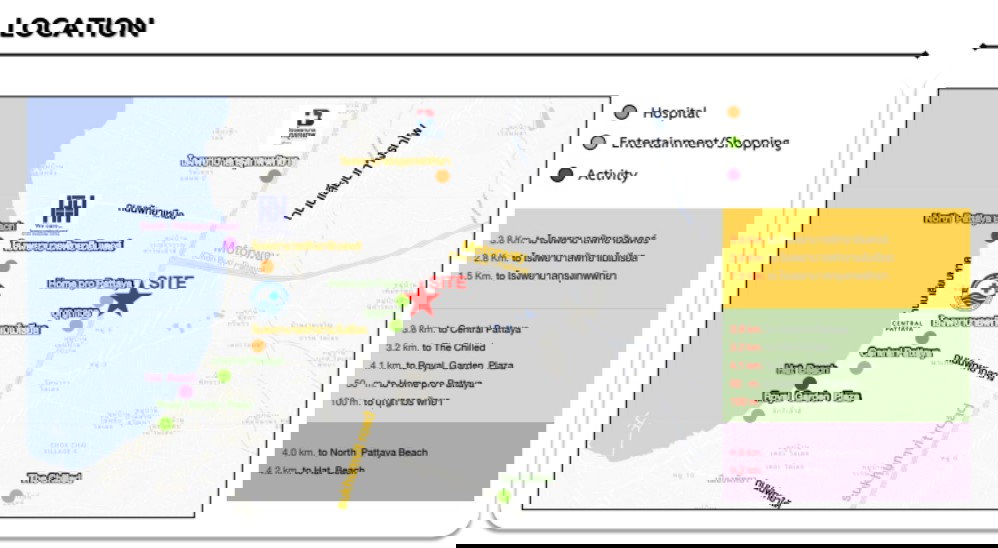 รูป 🔥 ขายที่ดินศักยภาพสูง ติดถนนสุขุมวิท-พัทยา – ทำเลเด่น ติด Homepro พัทยาเหนือ 🔥 - รูปที่ 3/3