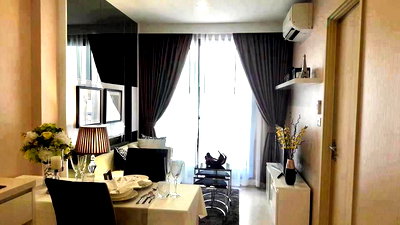 คอนโดให้เช่า : ให้เช่าคอนโด ริทึ่ม สุขุมวิท 42 อาคาร 1 ชั้น 6 1 ห้องนอน ขนาด 35.00 ตรม ใกล้ Gateway Ekamai