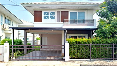 บ้านเดี่ยวให้เช่า : 𝙁𝗼𝗿 𝙍𝗲𝗻𝘁 🪴ให้เช่าบ้านหมู่บ้าน ศุภาลัยการ์เด้นวิลล์ 4 ห้องนอน 3 ห้องน้ำ 30,000/เดือน โครงการติดถนนวงแหวนรอบ 3