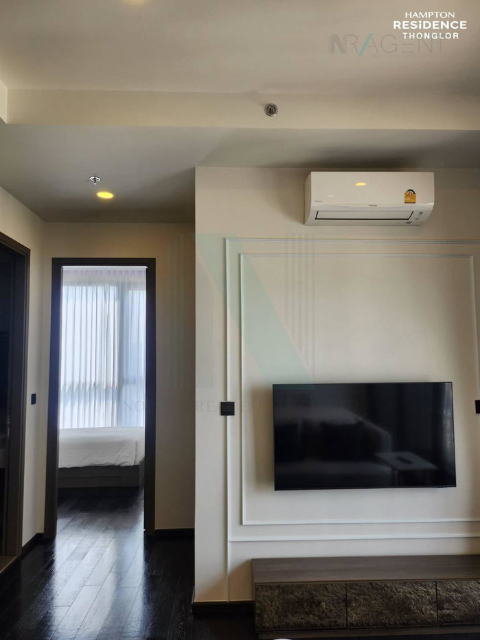 รูป 🔺 ให้เช่าคอนโด พาร์ค ออริจิ้น ทองหล่อ อาคาร A ชั้น 24 2 ห้องนอน ขนาด 45 ตรม ใกล้ ดองกิ มอลล์ ทองหล่อ - รูปที่ 3/8