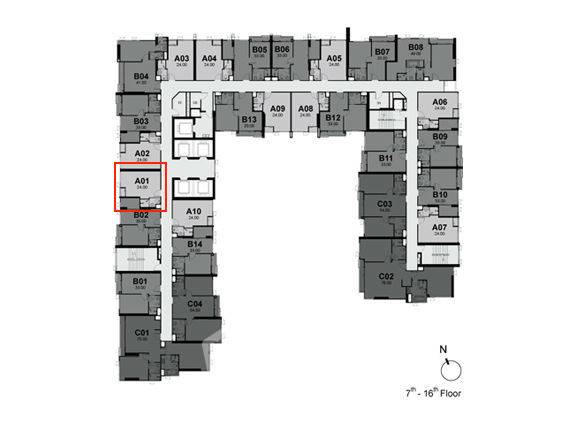 รูป คอนโด 1-ห้องนอน ที่ ริทึ่ม สุขุมวิท 36-38 ใกล้ BTS ทองหล่อ (ID 211813) - รูปที่ 13/16